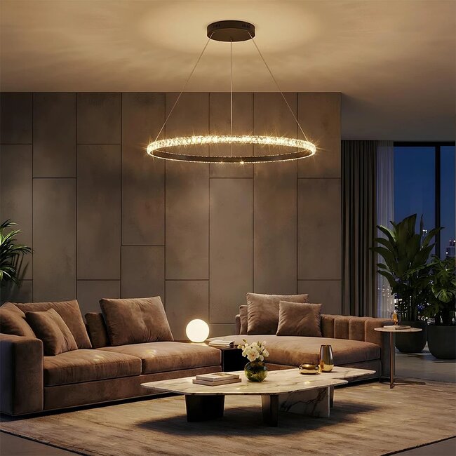 kelvo® DIAMOND KLV-101-0231 Κρεμαστό Φωτιστικό Οροφής LED 67W 6700lm 180° AC 220-240V IP20 Ρυθμιζόμενο Λευκό CCT με Χειριστήριο από 2700K έως 6000K Dimmable - Lumileds SMD Chip - Μαύρο Ματ - Μ80 x Π80 x Υ3cm - 3 Χρόνια Εγγύηση kelvo® DIAMOND KLV-101-0231 Κρεμαστό Φωτιστικό Οροφής LED 67W 6700lm 180° AC 220-240V IP20 Ρυθμιζόμενο Λευκό CCT με Χειριστήριο από 2700K έως 6000K Dimmable - Lumileds SMD Chip - Μαύρο Ματ - Μ80 x Π80 x Υ3cm - 3 Χρόνια Εγγύηση