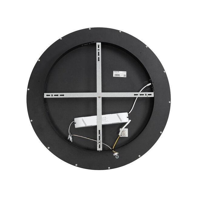 kelvo® SALEM KLV-101-0281 Φωτιστικό Οροφής LED 105W 10500lm 120° AC 220-240V IP20 Ρυθμιζόμενο Λευκό CCT με Χειριστήριο από 2700K έως 6000K Dimmable - Lumileds SMD Chip - Μαύρο Ματ - Μ60 x Π60 x Υ8.5cm - 3 Χρόνια Εγγύηση - 7