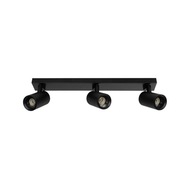 kelvo® SPOTA KLV-101-0138 Μοντέρνο Κινούμενο Φωτιστικό Σποτ Οροφής με Ντουί 3 x GU10 90° AC 220-240V IP20 - Μαύρο Ματ - Μ48 x Π6.2 x Υ14cm - 5 kelvo® SPOTA KLV-101-0138 Μοντέρνο Κινούμενο Φωτιστικό Σποτ Οροφής με Ντουί 3 x GU10 90° AC 220-240V IP20 - Μαύρο Ματ - Μ48 x Π6.2 x Υ14cm - 5