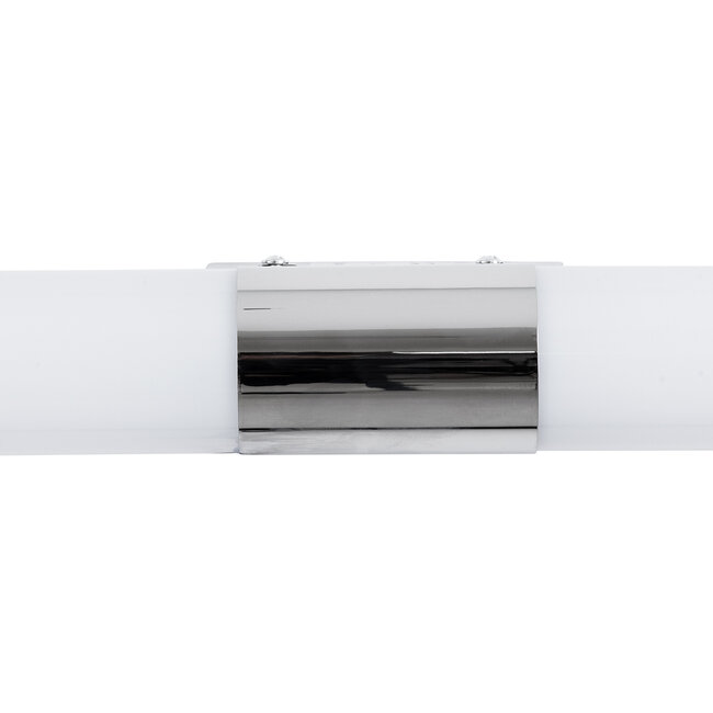 RHEA 85827 Μοντέρνο Φωτιστικό Καθρέπτη Μπάνιου LED 14W 1582lm 360° AC 220-240V - Φυσικό Λευκό 4000K - Μ54 x Π9.5 x Υ5cm Νίκελ - Λευκό - 4