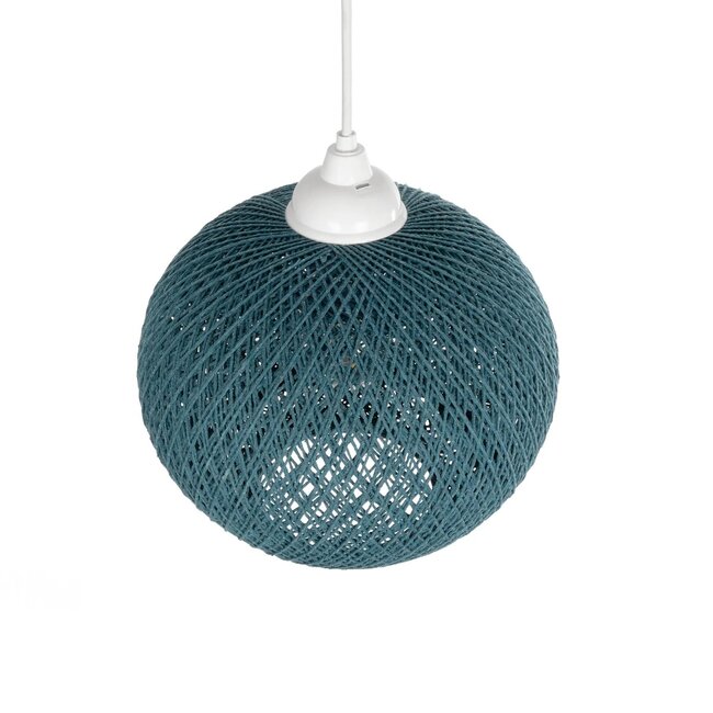 SOLEI 205-0012 Boho Κρεμαστό Φωτιστικό Οροφής με Ντουί 1 x E27 AC 220-240V IP20 - Τιρκουάζ - M20 x Π20 x Υ25cm - 7 SOLEI 205-0012 Boho Κρεμαστό Φωτιστικό Οροφής με Ντουί 1 x E27 AC 220-240V IP20 - Τιρκουάζ - M20 x Π20 x Υ25cm - 7