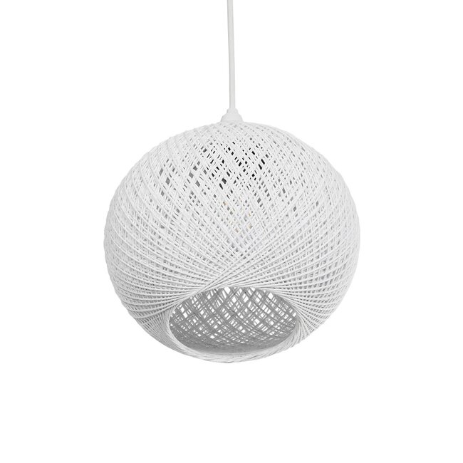 SOLEI 205-0009 Boho Κρεμαστό Φωτιστικό Οροφής με Ντουί 1 x E27 AC 220-240V IP20 - Λευκό - M20 x Π20 x Υ25cm - 6 SOLEI 205-0009 Boho Κρεμαστό Φωτιστικό Οροφής με Ντουί 1 x E27 AC 220-240V IP20 - Λευκό - M20 x Π20 x Υ25cm - 6