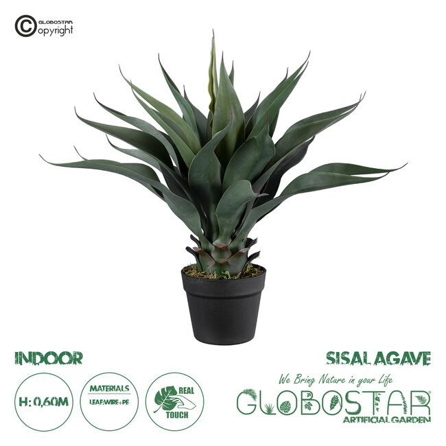 Artificial Garden SISAL AGAVE 20080 Τεχνητό Διακοσμητικό Φυτό Αγαύη Υ60cm Artificial Garden SISAL AGAVE 20080 Τεχνητό Διακοσμητικό Φυτό Αγαύη Υ60cm