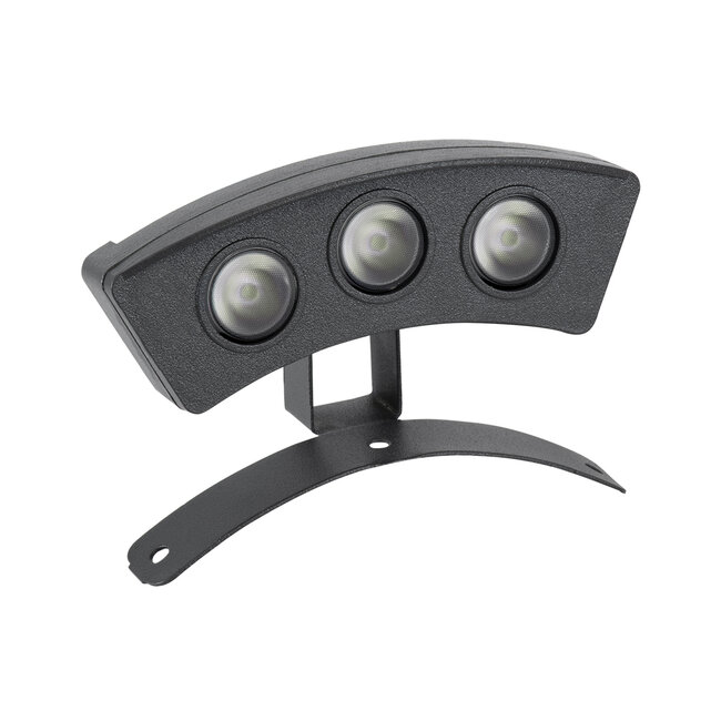 TREELIGHT-PLANTE 90517 Κυρτή Μπάρα Φωτισμού Wall Washer Ειδική για Φυτά - Δέντρα LED 3W 240lm 15° DC 24V Αδιάβροχο IP67 Μ11 x Π3 x Υ8.2cm Πράσινο - Γκρι Ανθρακί - 3 Years Warranty