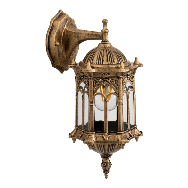 DARCY 00658 Vintage Φωτιστικό Τοίχου - Απλίκα με Ντουί 1 x E27 AC 220-240V IP20 - Μπρούτζινο Εφέ Σκουριάς - Μ15.5 x Π15.5 x Υ34.5cm DARCY 00658 Vintage Φωτιστικό Τοίχου - Απλίκα με Ντουί 1 x E27 AC 220-240V IP20 - Μπρούτζινο Εφέ Σκουριάς - Μ15.5 x Π15.5 x Υ34.5cm