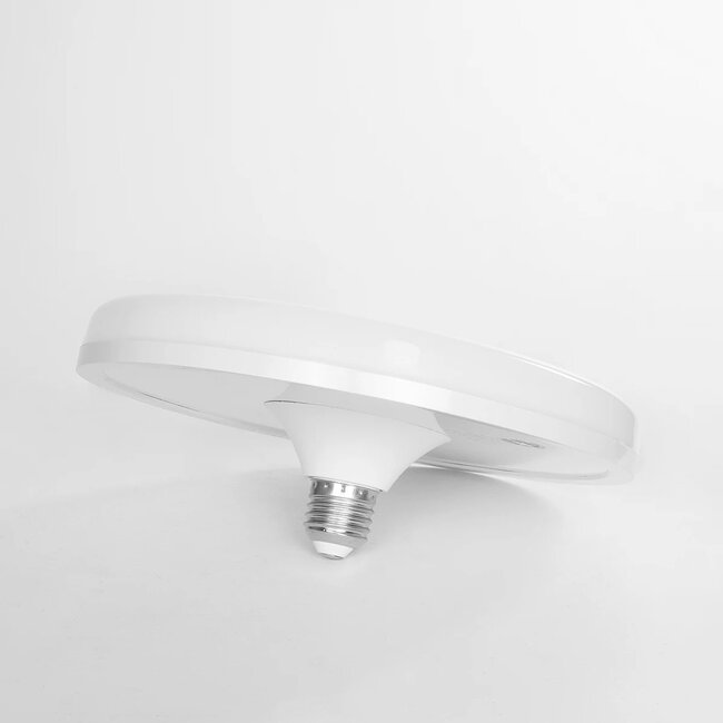 60072 Λάμπα LED E27 UFO F220 32W 230V 3200lm 180° AC 220-240V IP20 Ψυχρό Λευκό 6000K - Μ22 x Π22 x Υ7cm - 3 Χρόνια Εγγύηση - 3