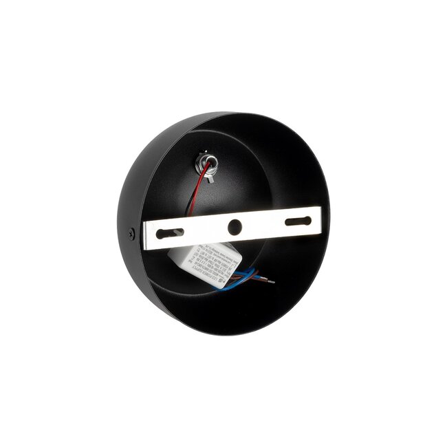 TSUKI 60675 Μοντέρνο Φωτιστικό Τοίχου - Απλίκα LED 5W 625lm 180° AC 220-240V Αδιάβροχο IP65 Θερμό Λευκό 2700K - Bridgelux COB Chip & TÜV SÜD Driver - Μαύρο Ματ - Μ14 x Π8.5 x Υ14cm - 5 Χρόνια Εγγύηση - 6