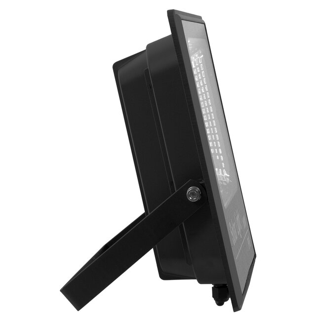 71557 Αυτόνομος Ηλιακός Προβολέας LED SMD 100W 8000lm με Ενσωματωμένη Μπαταρία 15000mAh - Φωτοβολταϊκό Πάνελ με Αισθητήρα Ημέρας-Νύχτας και Ασύρματο Χειριστήριο RF 2.4Ghz Αδιάβροχος IP66 Ψυχρό Λευκό 6000K - 4