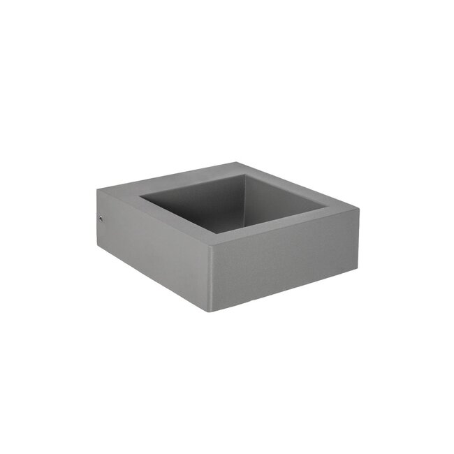 kelvo® AURA KLV-101-0117 Μοντέρνο Φωτιστικό Τοίχου - Απλίκα LED 7W 875lm 45° AC 220-240V Αδιάβροχο IP65 Θερμό Λευκό 2700K - Bridgelux COB Chip & TÜV SÜD Driver - Γκρι Ανθρακί Ματ - Μ15 x Π12.5 x Υ4.5cm - 5 Χρόνια Εγγύηση - 6 kelvo® AURA KLV-101-0117 Μοντέρνο Φωτιστικό Τοίχου - Απλίκα LED 7W 875lm 45° AC 220-240V Αδιάβροχο IP65 Θερμό Λευκό 2700K - Bridgelux COB Chip & TÜV SÜD Driver - Γκρι Ανθρακί Ματ - Μ15 x Π12.5 x Υ4.5cm - 5 Χρόνια Εγγύηση - 6